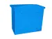 Wandbrievenbus Zamoran Blauw Staal