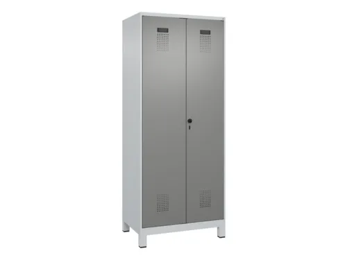 PBM-locker,HxBxD 1950x800x500mm,2vak,vak B 400mm,draaigrendel