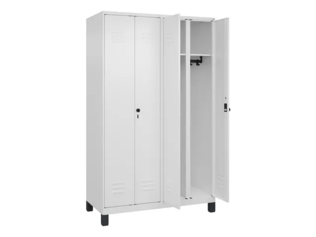 locker voor scheiding van kleding,HxBxD 1950x1200x500mm,4vak