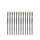 Penseel Kangaro Serie 341 plat Nr. 6 synthetisch doos 12 stuks