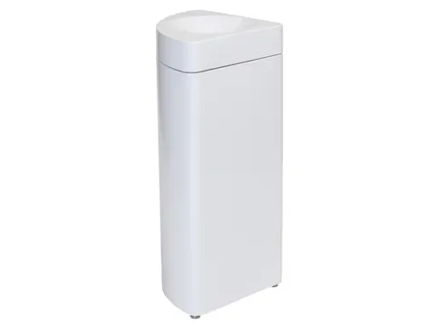 afvalbak,zelfblussend,40l,HxBxD 760x350x350mm,kop grijs