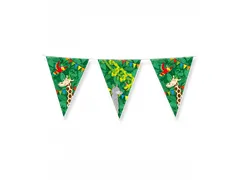 Vlaggenlijn 10 meter Party Flags foil Jungle cartoon