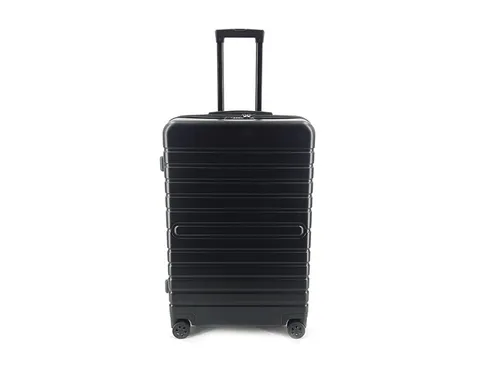 Reistrolley JSA maat L 75,5 x 50,5 x 29 cm mat zwart gerecycled ABS