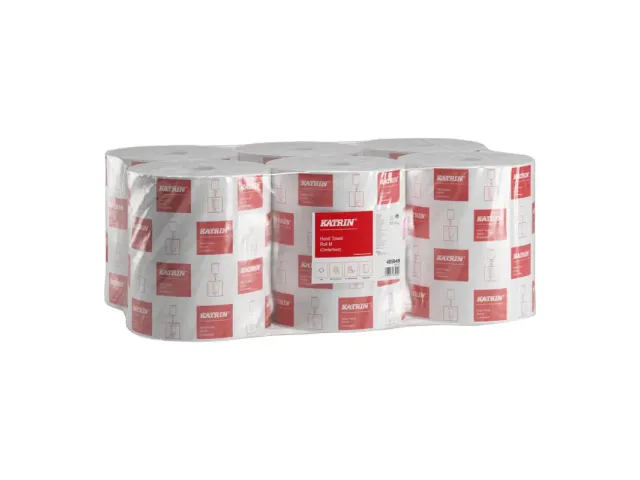 Essuie-mains Katrin 485049 Medium 1 épaisseur blanc palette