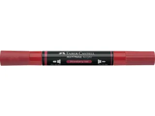 Acrylmarker Faber-Castell Multimark 219 strawberry red - 4