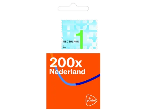 Postzegel NL waarde 1 zelfklevend 200 stuks
