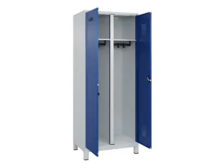locker voor scheiding van kleding,HxBxD 1950x800x500mm,2vak - 1