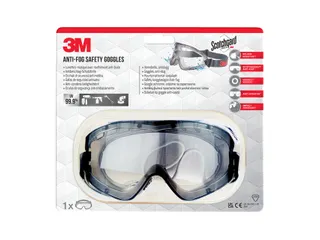Ruimzichtbril 3M anti-fog Safety krasbestendig - 1