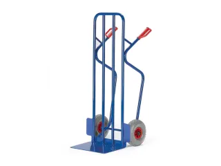 stapelsteekwagen 250kg steekplaat BxD 480x300mm staal RAL5010 - 1
