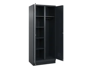 wasgoedverdeelkast,HxBxD 1950x800x500mm,vak B 400mm,draaigrendel - 2
