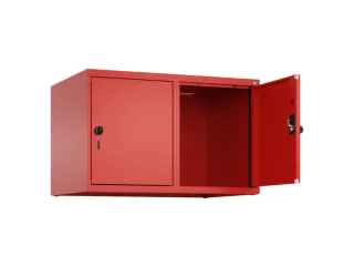 opzetkast,v. locker,2vak.,vak B 400mm,HxBxD 500x800x500mm,draaigrendel - 1