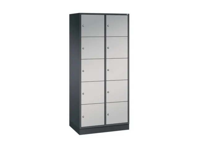 armoire multicases grand volume,HxlxP 1950x820x500mm,2x5compartiments