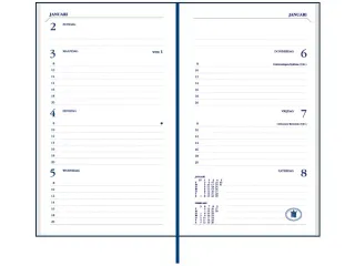 Agenda 2027 Ryam Memoplan 7 Mundior 7dagen/2pagina's zwart - 3