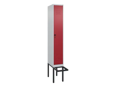locker voor scheiding van kleding,HxBxD 2120x300x815mm,1vak
