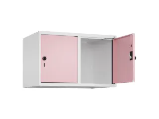 opzetkast,v. locker,2vak.,vak B 400mm,HxBxD 500x800x500mm,draaigrendel - 1