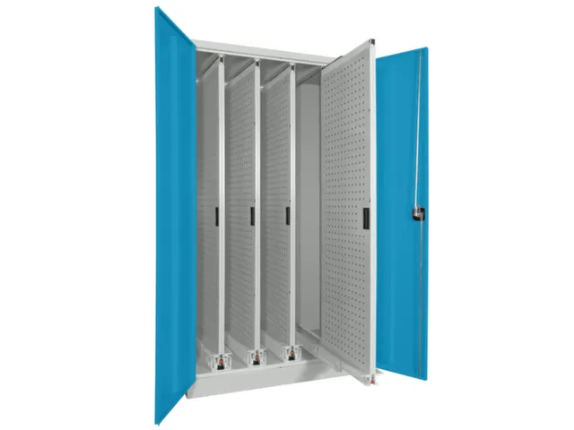 verticale kast cil.slot HxBxD 1950x1000x600mm RAL7035 front RAL5012