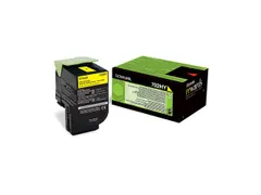 Toner 70C2HY0 LEXMARK 702HY CS jaune HC
