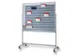Planning combi mobile 1185x1495mm Tableau magnétique Blanc