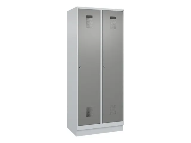 locker voor scheiding van kleding,HxBxD 1950x800x500mm,2vak