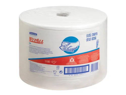 WypAll 8356 grote rol X50 1-laags wit Rol