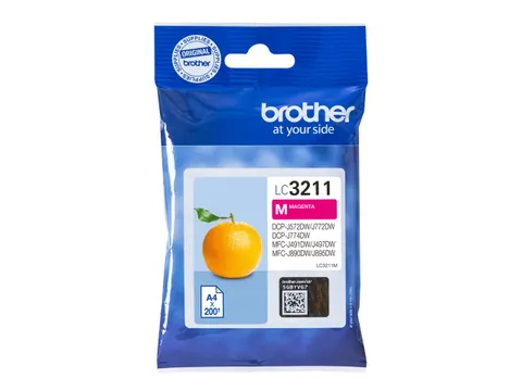 Inktcartridge Brother LC-3211 rood