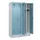 locker voor scheiding van kleding,HxBxD 1950x1200x500mm,4vak