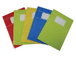 Schrift Verhaaktrend A4 80Blz Gelinieerd Assorti - 3