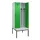 locker met bank,voor scheiding van kleding,HxBxD 2120x800x815mm,2vak