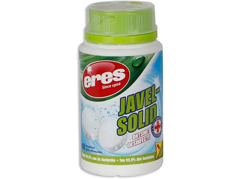Javel Solid Bruistablet Pot Van 48 Stuks
