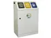 Afvalverzamelstation 3x30 Liter Romp Ral7035 Ral7016/ral1003/ral5010