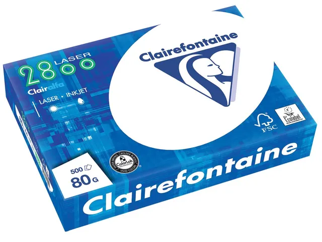 Papier Clairalfa A4 80g Palette de 240 ramettes