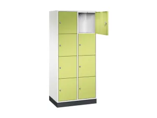 grootvolume-lockersysteem,HxBxD 1950x820x500mm,2x4vakken,cil.-slot - 1