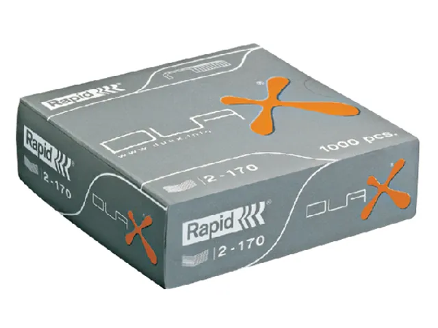 Nieten Rapid Duax gegalvaniseerd strong 1000 stuks