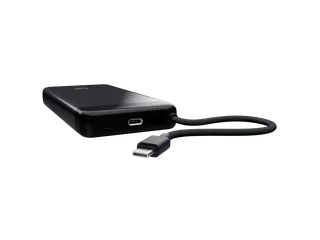 Powerbank Trust Fiera 20.000 met kabel 2 USB-poorten zwart - 1