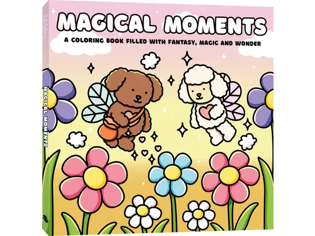 Kleurboek Club Kokoro Magical moments 88 pagina's