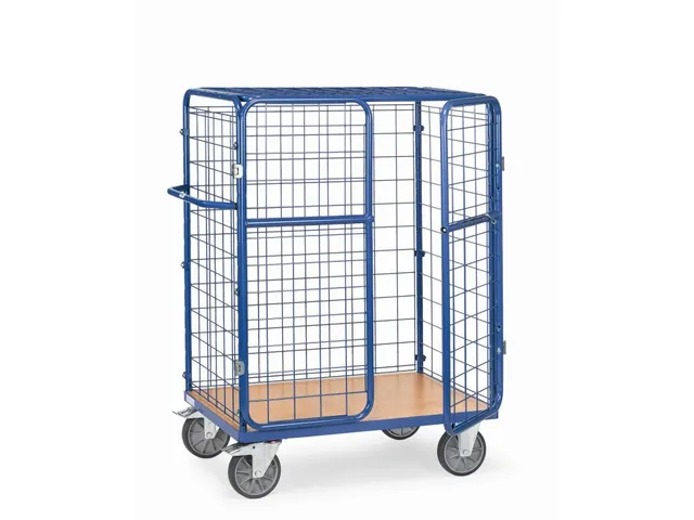 Pakketwagen 8482-3d Draadgaas Dubbele Vleugeldeur Dak 600kg 1000x700mm