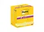 Memoblok Post-it Z-Note S350 Super Sticky 76x127mm geel 12 stuks