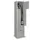 Z-garderobekast,HxBxD 1850x400x500mm,vak B 400mm,RAL7035,front RAL7035