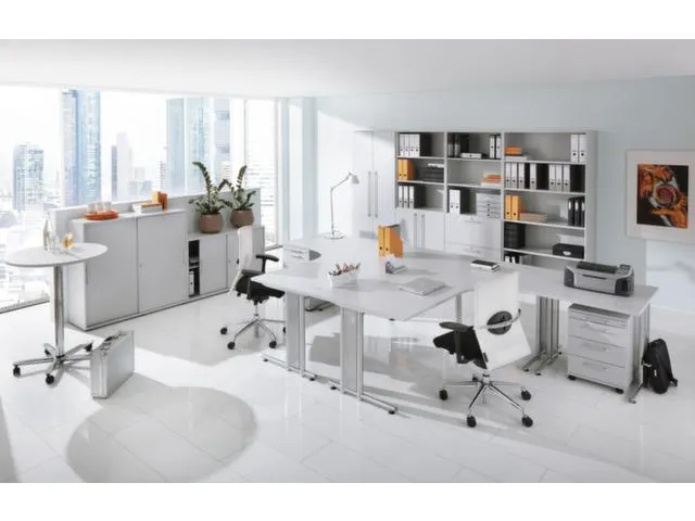 Bureau Hxbxd 720x1600x800mm Ral7035