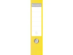 Ordner karton/PP A4 75mm geel