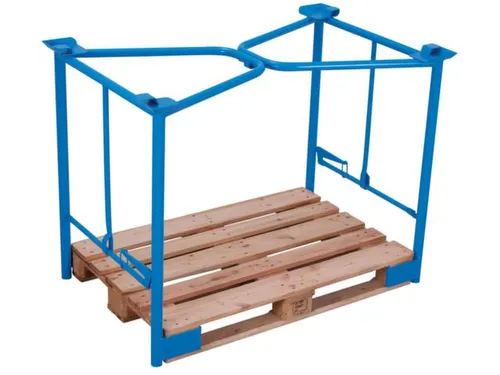 Pallet-stapelbeugel 800x1200x800mm Belasting 1500kg Ral 5012