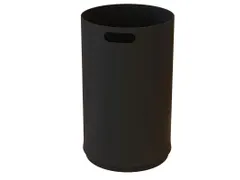 Afvalbak Ecoace Basis 62 Liter Zwart