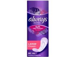 Always Soft Like Cotton Large Inlegkruisjes Classic 30 Stuks