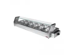 Tafel bain marie 6x 1/3 GN 40mm