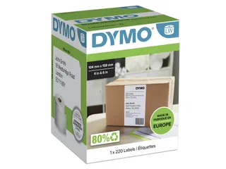 Etiket Dymo 904980 Labelprint 4xl Verzend 104x159mm S0904980 - 20