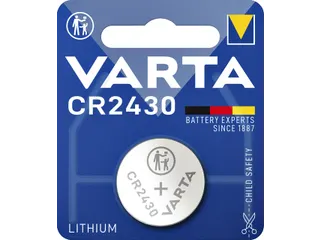 Batterij Varta knoopcel CR2430 lithium blister à 1 stuk - 1