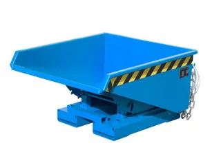 mini-kiepbak,HxLxB 540x960x925mm,0,225m³,draagverm. 750kg,RAL 5012 - 1