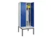 locker voor scheiding van kleding,HxBxD 2120x800x815mm,2vak