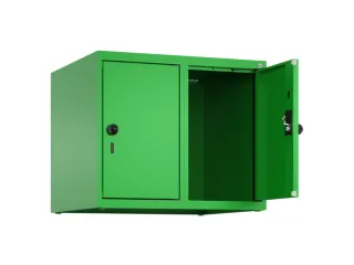 opzetkast,v. locker,2vak.,vak B 300mm,HxBxD 500x600x500mm,draaigrendel - 1