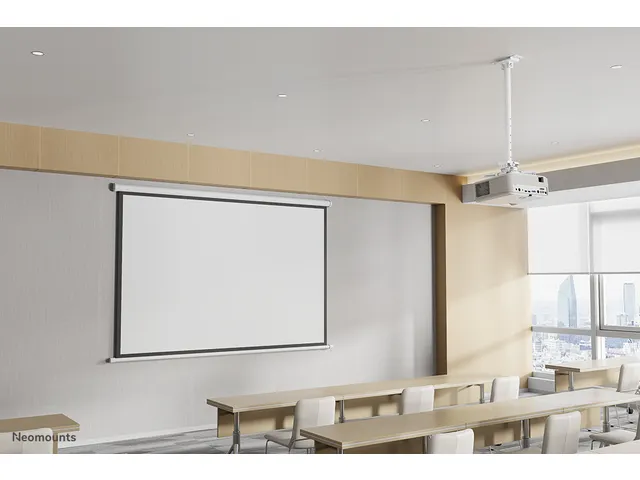 Support de plafond pour vidéoprojecteur Neomounts CL25-540WH1 blanc